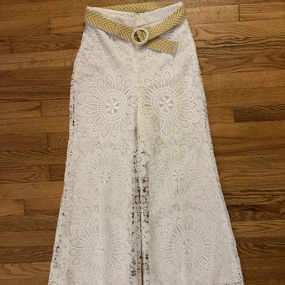 Zimmermann White Pants